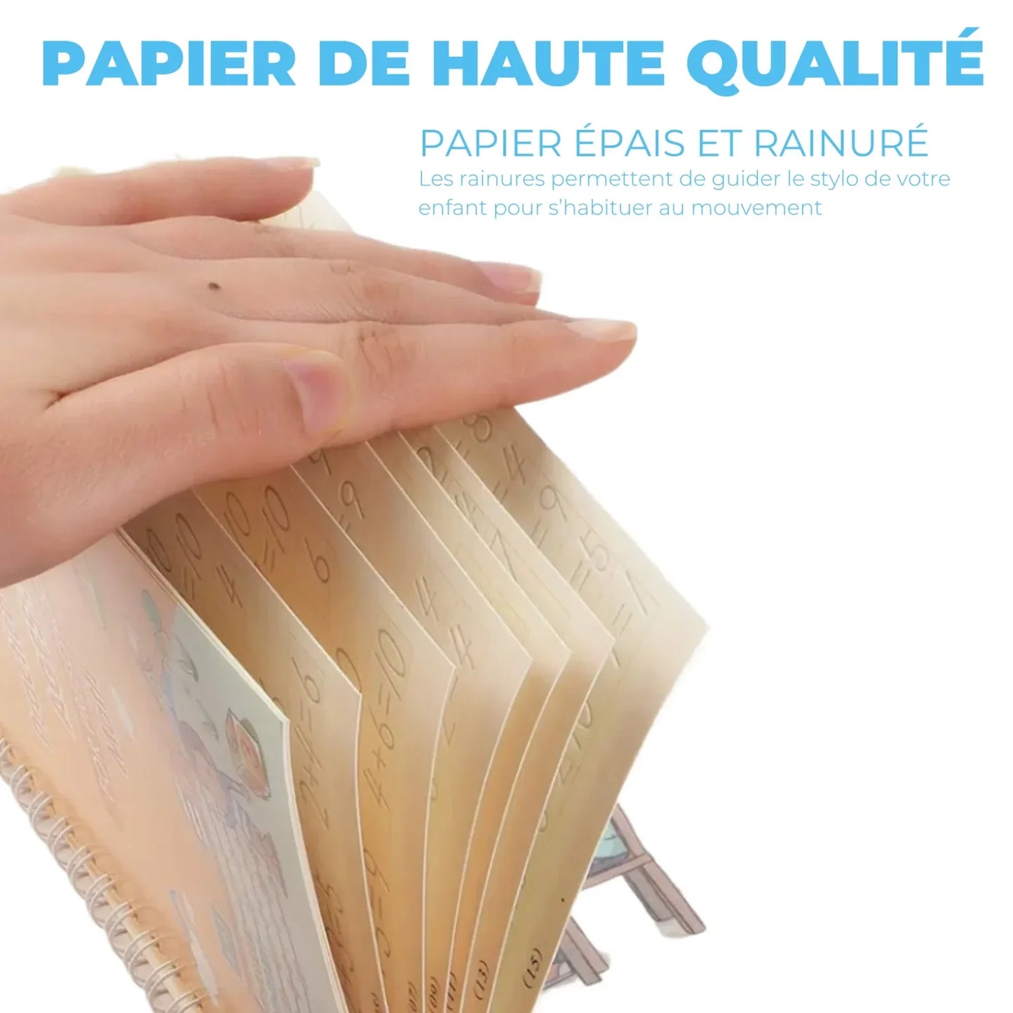 Cahier Magique LittleGenius™ Réutilisable à l'Infini