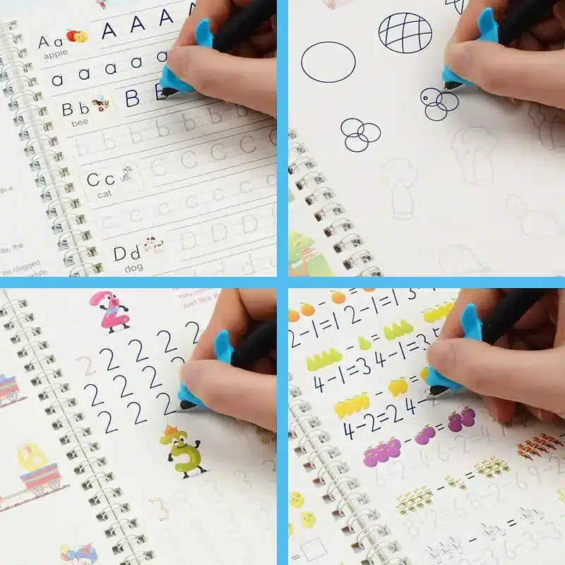 Cahier Magique LittleGenius™ Réutilisable à l'Infini