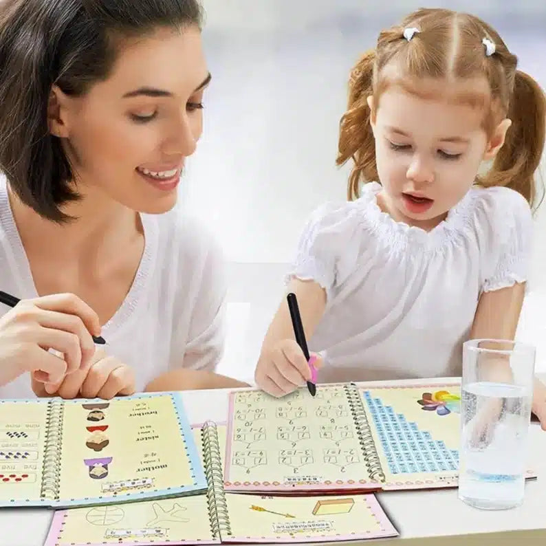 Cahier Magique LittleGenius™ Réutilisable à l'Infini